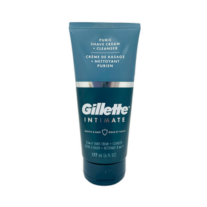 One unit of Gillette Intimate Pubic Shave Cream + Cleanser 6 fl oz