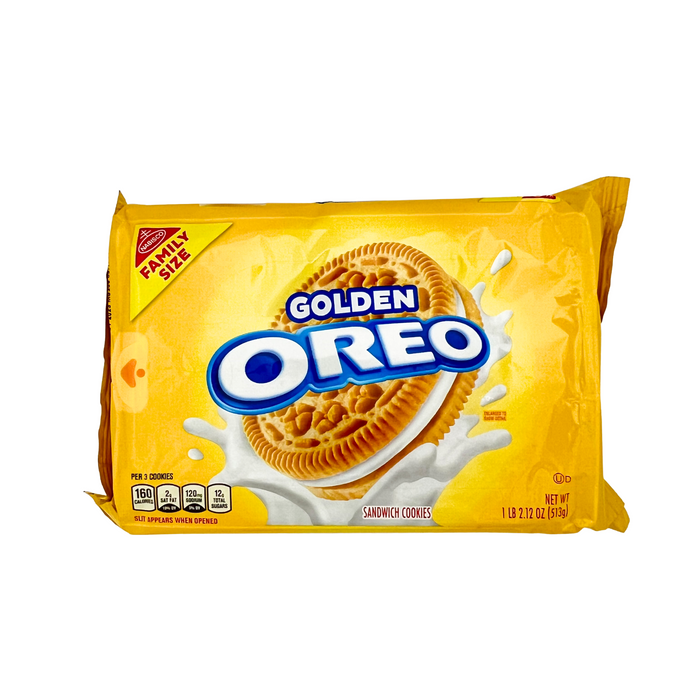 Golden Oreo Sandwich Cookies Family Size  1 lb 2.12 oz