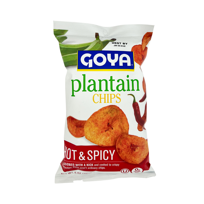 Goya Plantain Chips Hot & Spicy 5 oz