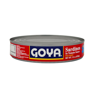 One unit of Goya Wild Caught Sardines In Tomato Sauce 15 oz