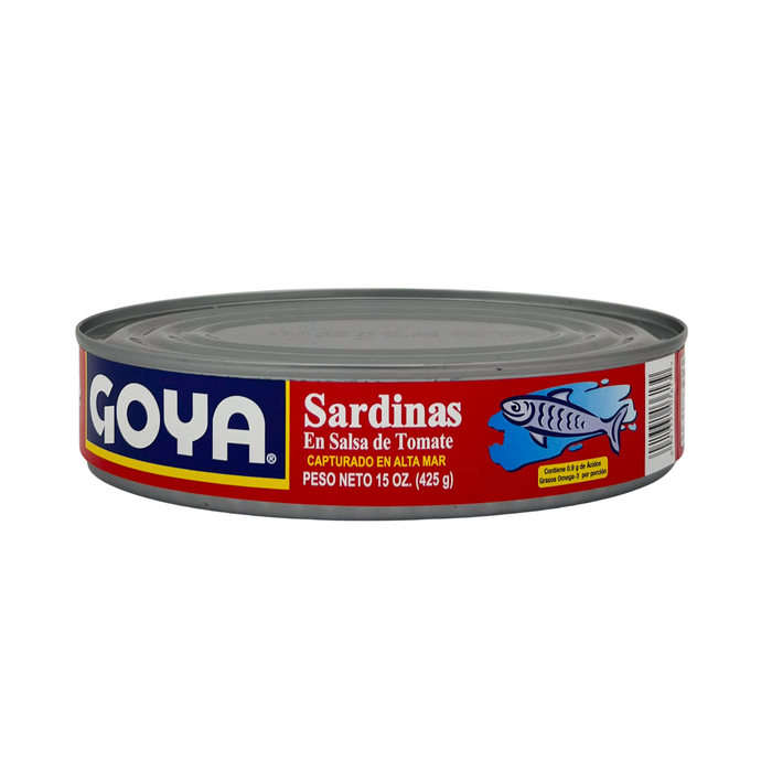 Goya Wild Caught Sardines In Tomato Sauce 15 oz