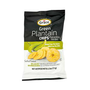 One unit of Grace Green Plantain Chips 2.5 oz
