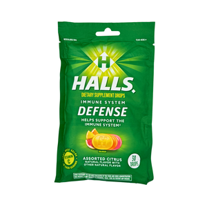 One unit of Halls Defense Assorted Citrus 30 drops