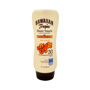 One unit of Hawaiian Tropic Sheer Touch Lotion Sunscreen SPF 30 8.0 fl oz