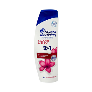 One unit of Head & Shoulders Smooth & Silky 2 in 1 Shampoo & Conditioner 12.5 oz