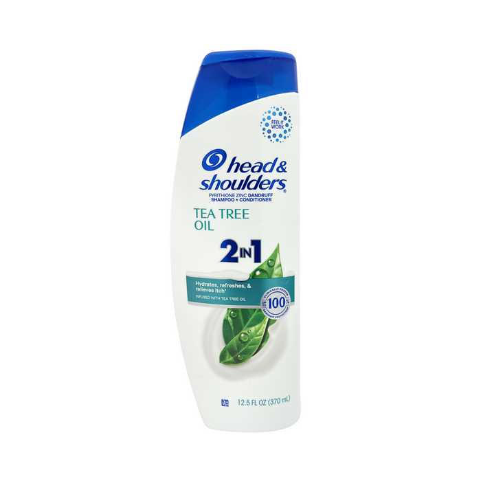 Head & Shoulders Tea Tree Oil 2 in 1 Shampoo Conditioner 12.5 oz