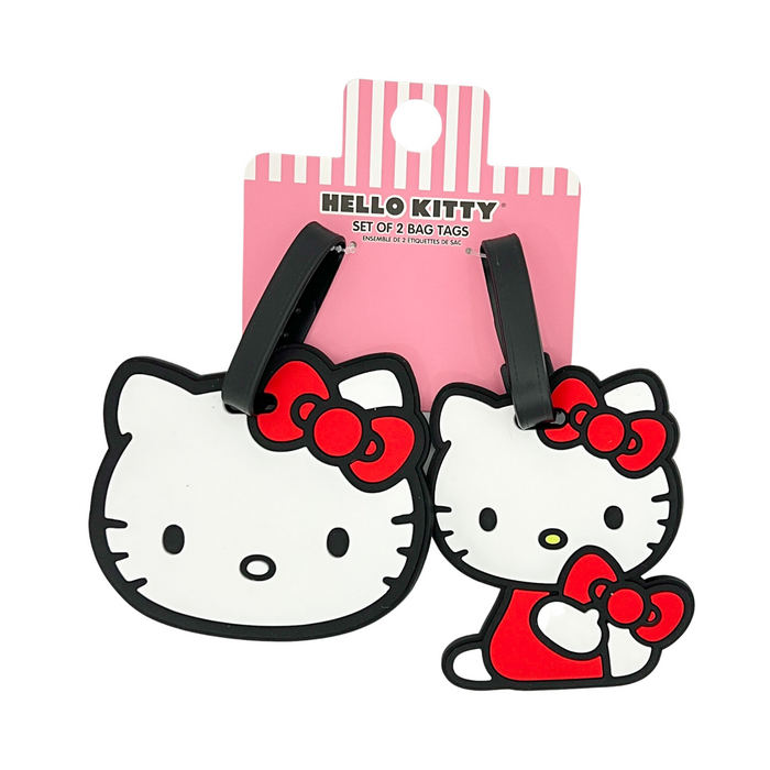 Hello Kitty 2 pc Luggage Tags