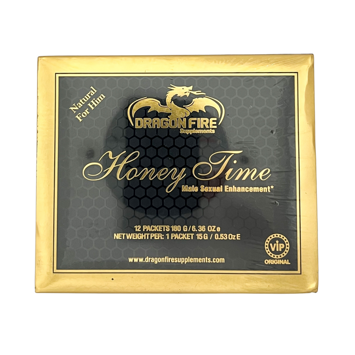 Honey Time Male Sexual Enhancement 12 packets 6.36 oz