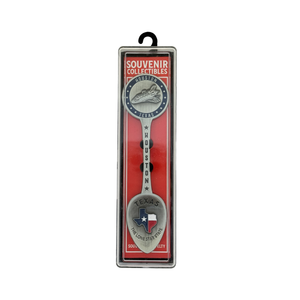 One unit of Houston Shuttle Texas Map Flag Spoon