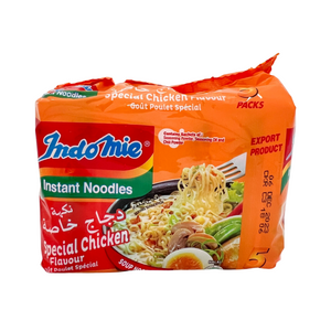 One unit of Indomie Instant Noodles Special Chicken 5 pack x 2.65 oz