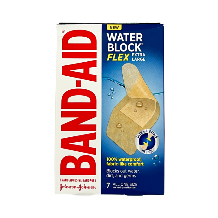 J&J Band-Aid Water Block Flex Extra Large 7 pc