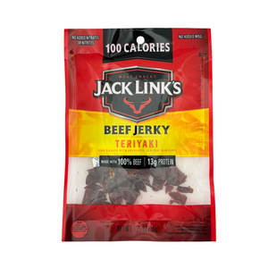 One unit of Jack Links Beef Jerky Teriyaki 1.25 oz
