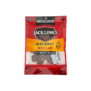 One unit of Jack Links Sweet & Hot Beef Jerky 1.25 oz