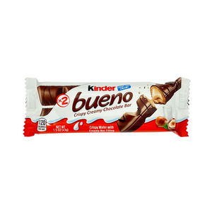 One unit of Kinder Bueno Chocolate Bar 1.5 oz
