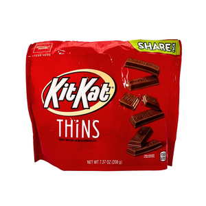 One unitof KitKat Thins Wafers in Milk Chocolate 7.37 oz