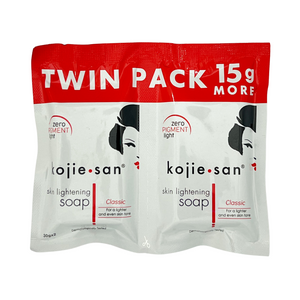 One unit of Kojie San Classic Soap Twin Pack 2 x 30g