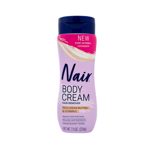One unit of Nair Hair Remover Body Cream 7.9 oz