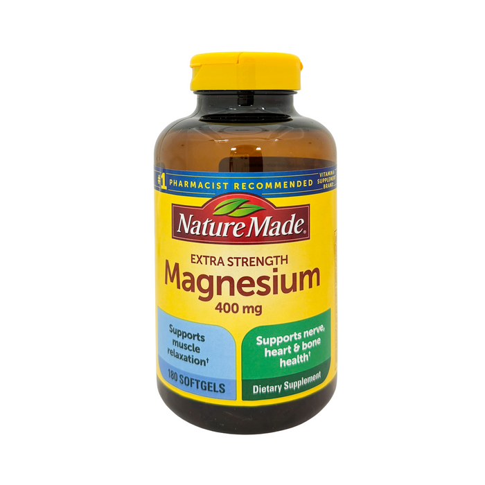 Nature Made Magnesium 400 mg 100 Softgels