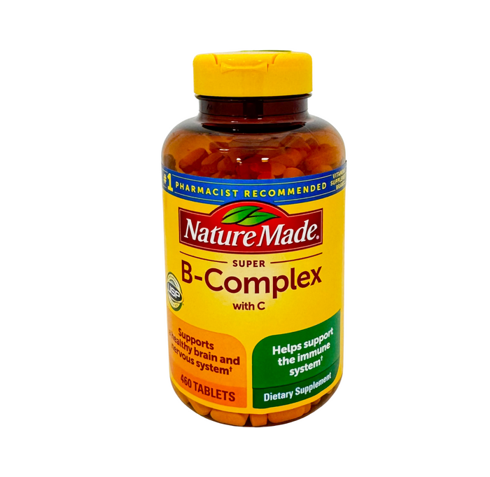 Nature Made Super B Complex with Vitamin C 460 Tablets