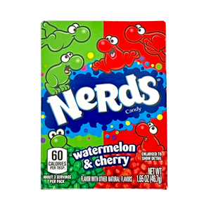 One unit of Nerds Wild Cherry & Watermelon 1.65 oz