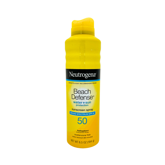 Neutrogena Beach Defense SPF 50 Sunscreen Spray 6.5 oz
