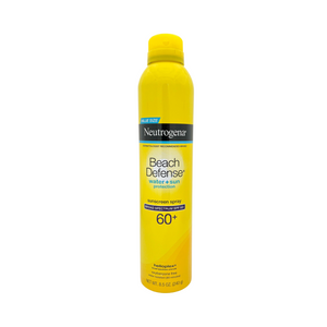 One unit of Neutrogena Beach Defense SPF 60+ Sunscreen Spray 8.5 oz
