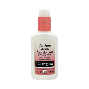 One unit of Neutrogena Oil-Free Acne Facial Moisturizer Pink Grapefruit 4 fl oz
