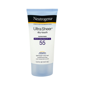 One unit of Neutrogena Ultra Sheer Dry-Touch SPF 55 Sunscreen Lotion 5 fl oz
