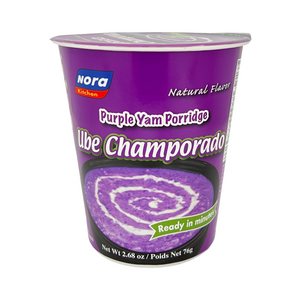 One unit of Nora Kitchen Ube Champorado Purple Yam Porridge 2.68 oz