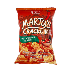 One unit of Oishi Marty's Cracklin Spicy Vinegar 3.17 oz