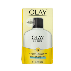 One unit of Olay Daily Moisturizer SPF 15 Sensitive Oil-Free Fragrance-Free 4 fl oz