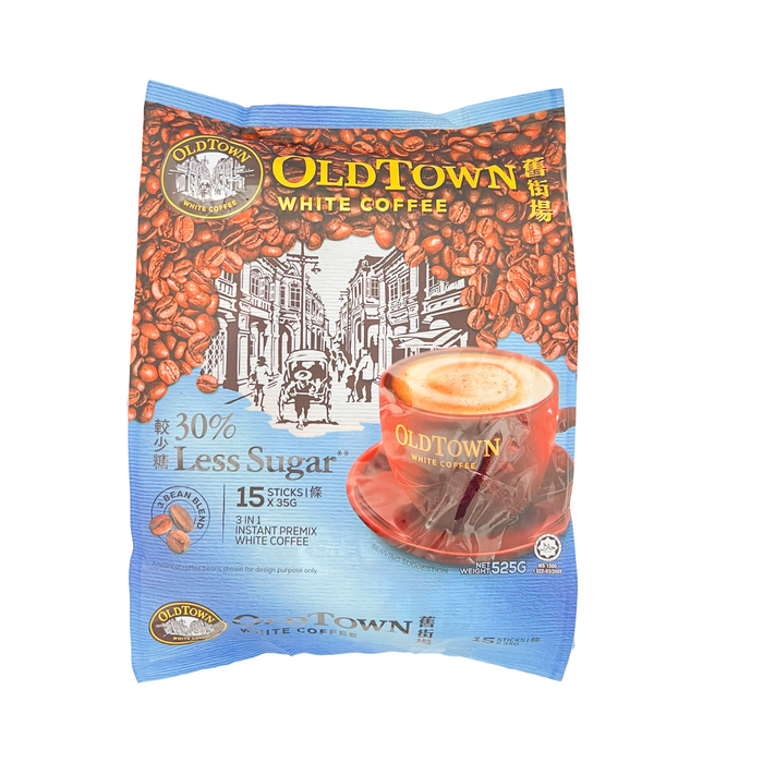 Old Town White Coffee 30% Less Sugar 15 sticks