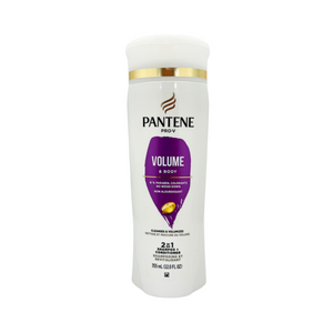 One unit of Pantene Volume & Body 2 in 1 Shampoo & Conditioner 12 oz