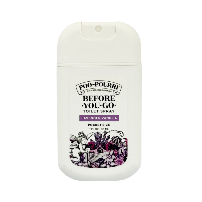 Poopour Poo-Pourri Toilet Spray - Lavender Vanilla - 1 oz Travel Size