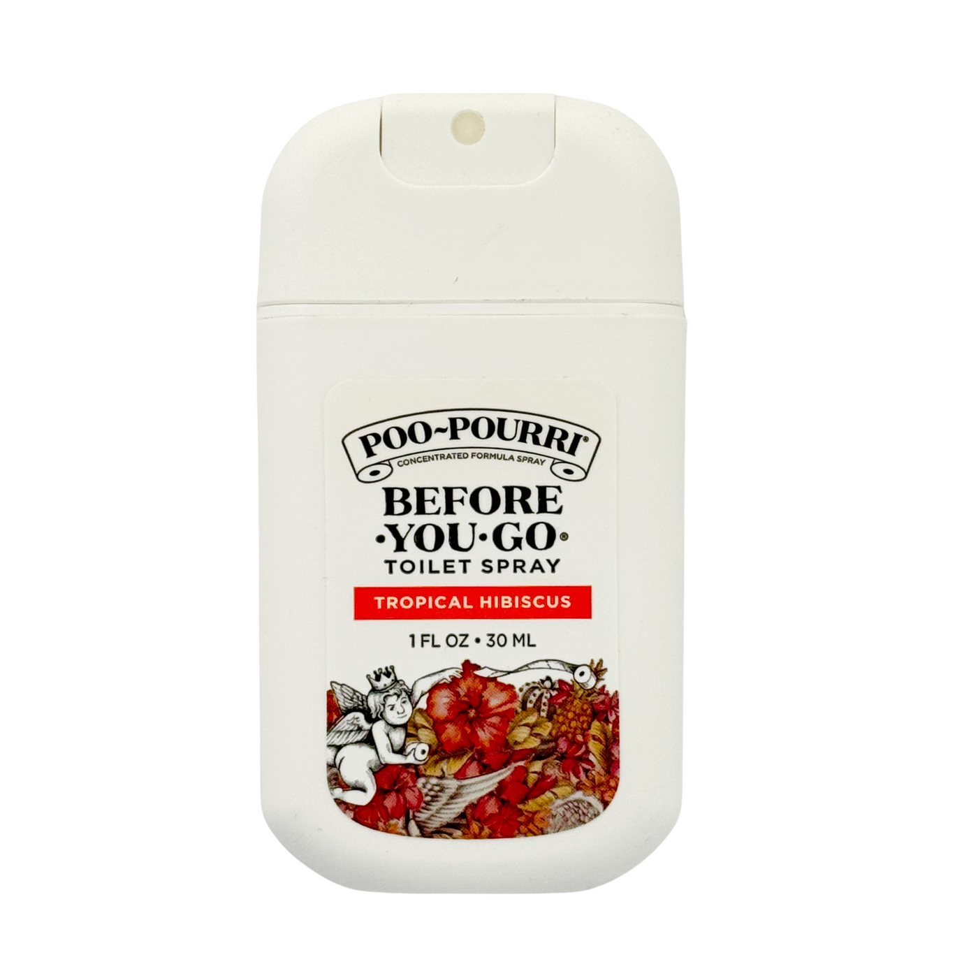 Poopour Poo-Pourri Toilet Spray - Tropical Hibiscus- 1 oz Travel Size