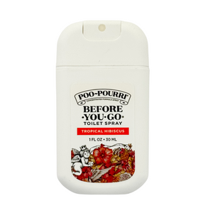One unit of Poo-Pourri Toilet Spray - Tropical Hibiscus- 1 oz Travel Size