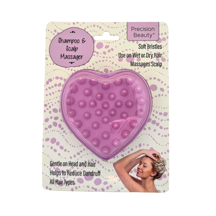 Precision Beauty Shampoo and Scalp Massager Brush