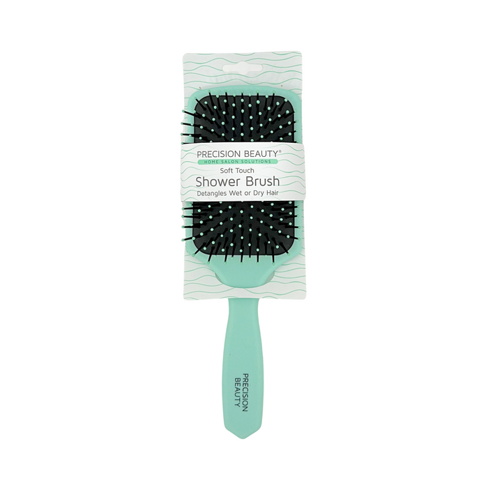 Precision Beauty Soft Touch Shower Brush - Sea Green