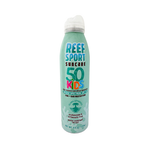 One unit of Reef Sport Suncare SPF 50 Kids Sunscreen Spray 5.5 oz