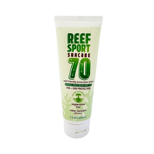 One unit of Reef Sport Suncare SPF 70 Sunscreen Lotion 3.4 oz