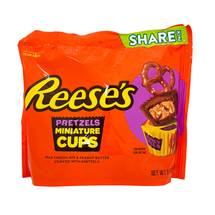 Reese's Pretzel's Miniature Peanut Butter Cups 9.9 oz