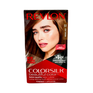 One unit of Revlon Colorsilk Ammonia-free Hair Color - 51 Light Brown