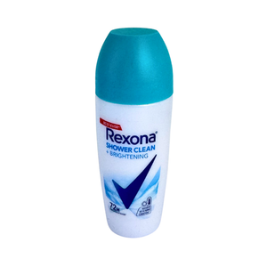 One unit of Rexona Shower Clean Brightening  Roll On Deodorant - Travel Size 40 ml