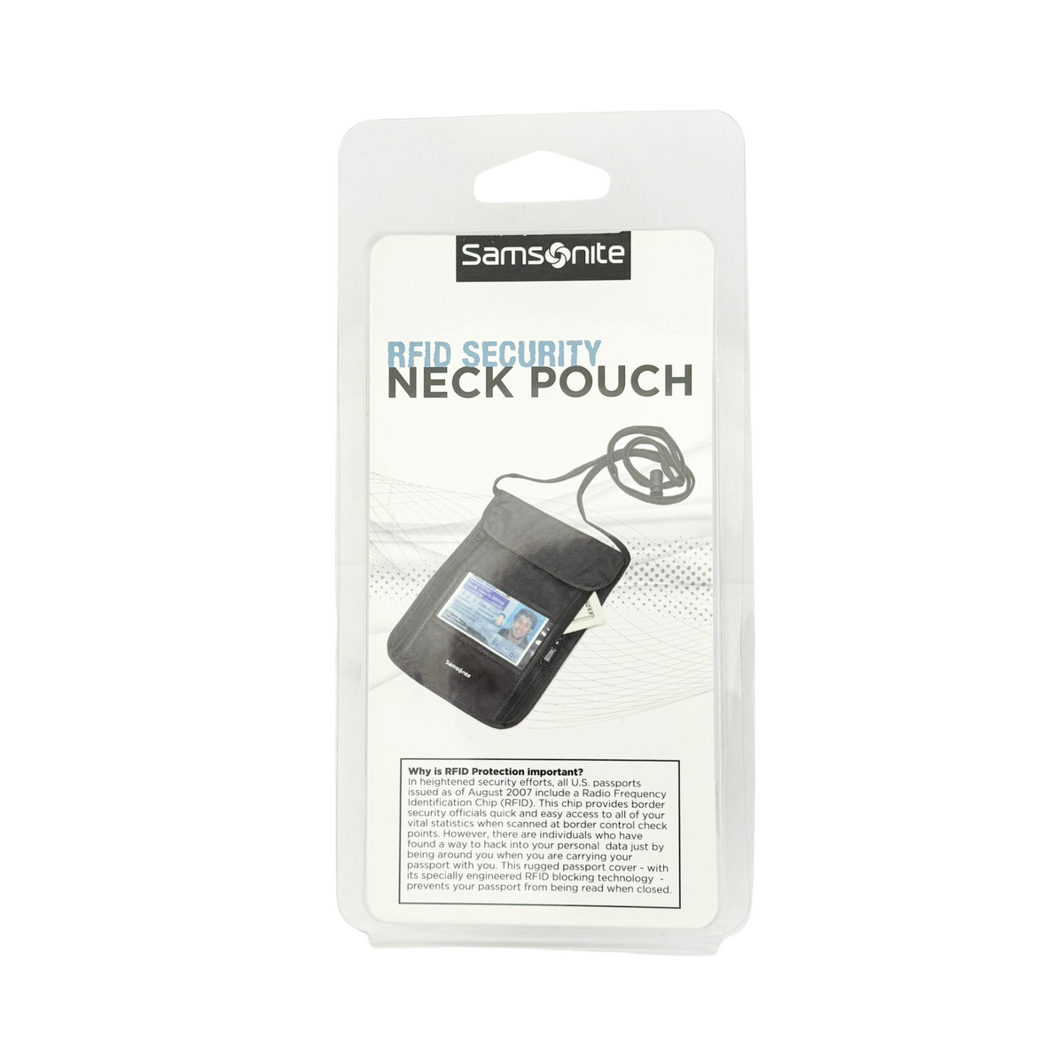Aazon.co | Sasonite RFID Neck Pouch - Lightweight And Durable Nylon