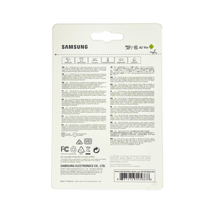 One unit of Samsung EVO Select MicroSDXC UHS-I Card with Adapter 256 GB