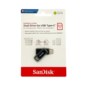 SanDisk Dual Drive Go USB Type-C 64 GB