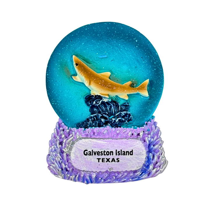 Shark - Galveston Island Texas Polyresin Magnet