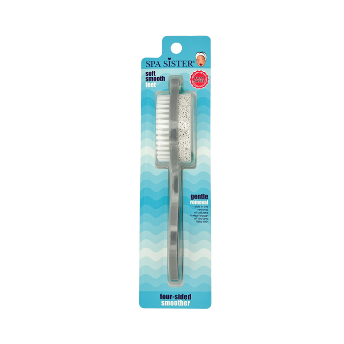 Spa Sister 4-sided Smoother Foot Tool - Gray