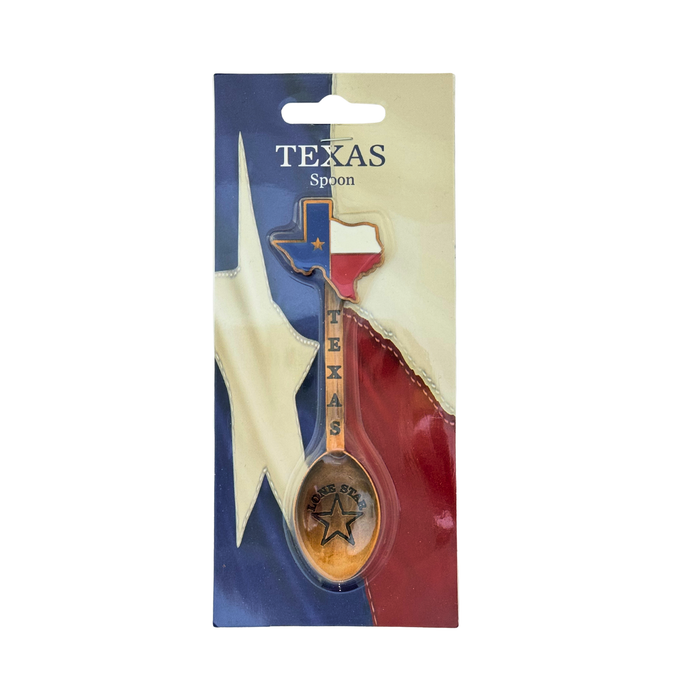 Texas Copper Souvenir Spoon