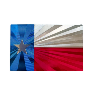 One unit of Texas Flag Foil Magnet